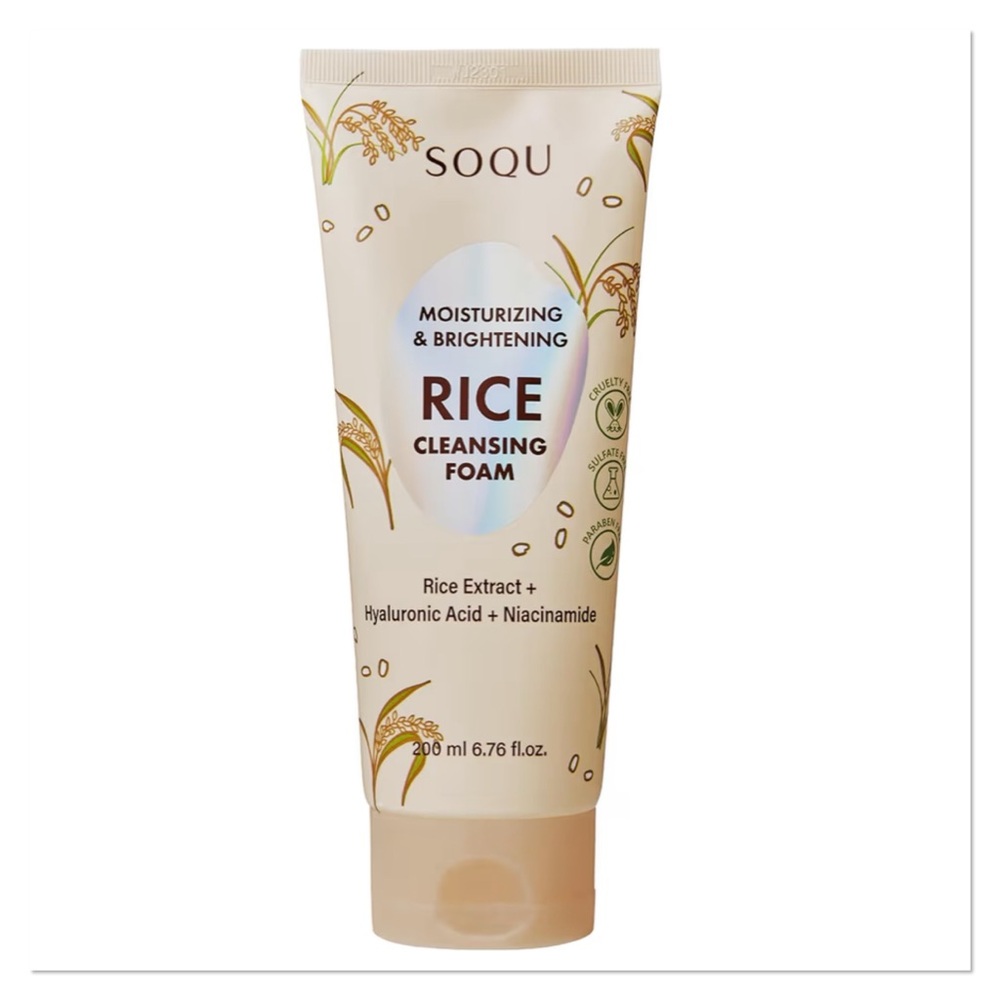 SOQU Rice Cleansing Foam